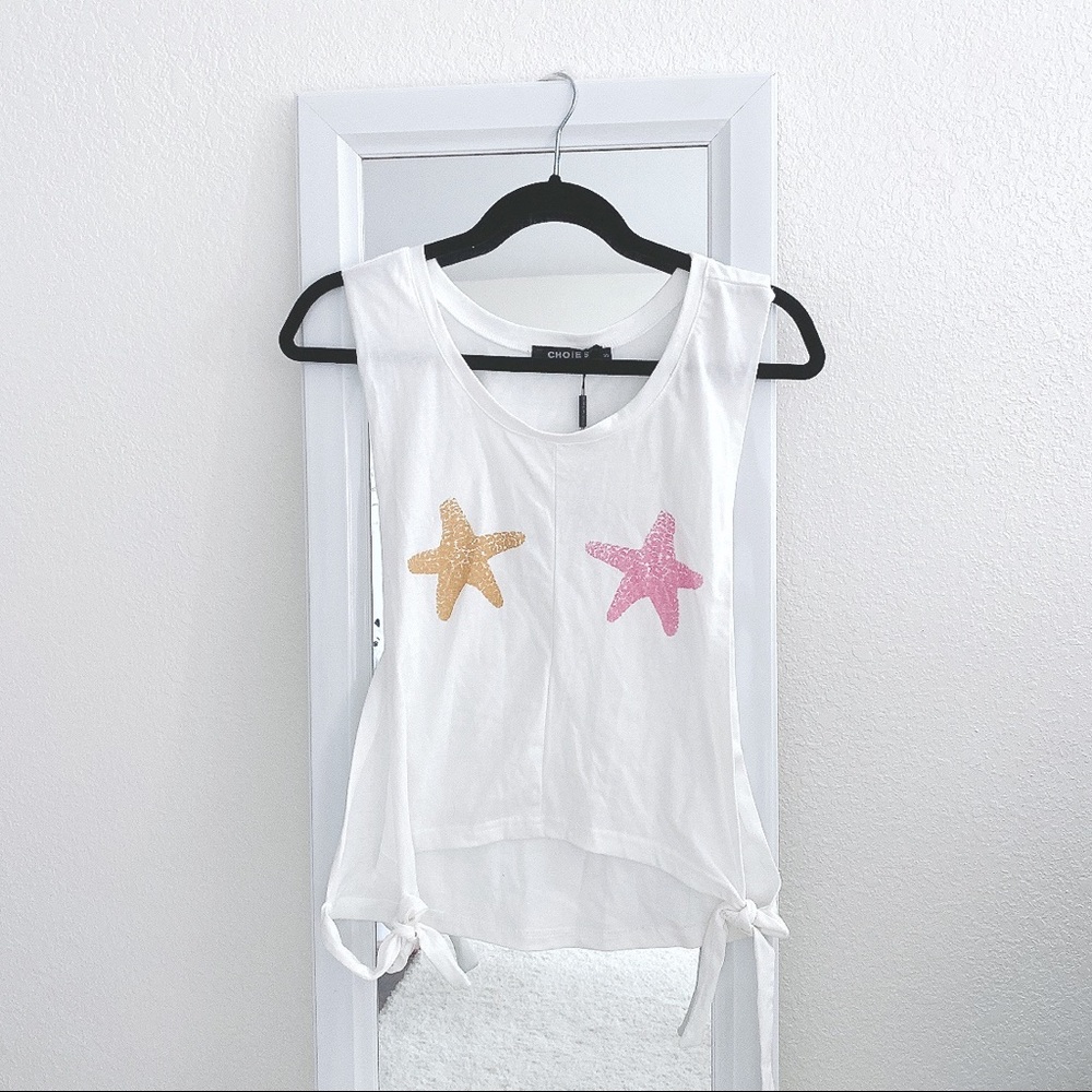 ☆Choies • Starfish muscle tee